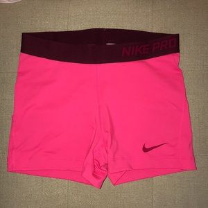 Pink Nike Pros